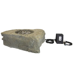 Photo of Aquascape Faux Stone Fire Pit - Fire Outdoor