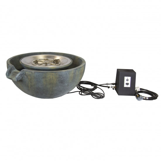 Photo of Aquascape Fire and Water Spillway Bowl - Fire Outdoor