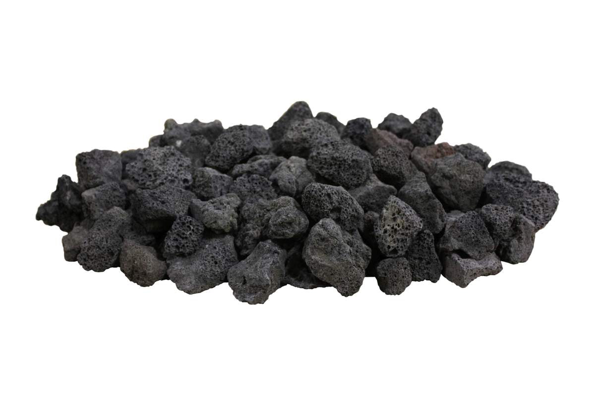 Photo of Black Lava Rock - Outdoor Fire