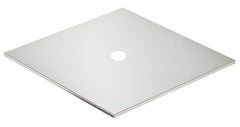 Photo of 36" Aluminum Square Plate with 1.25" Core Out - Outdoor Fire