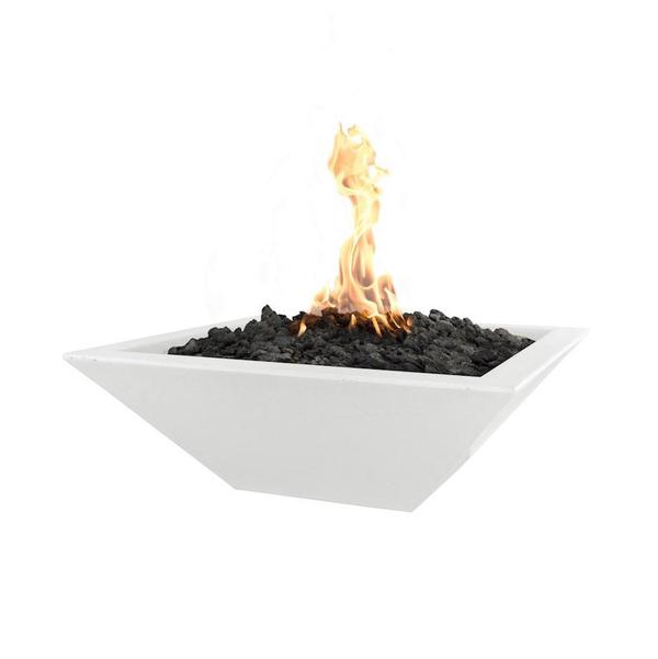 Photo of Maya Square Fire Bowl 30"x12" - Fire Outdoor