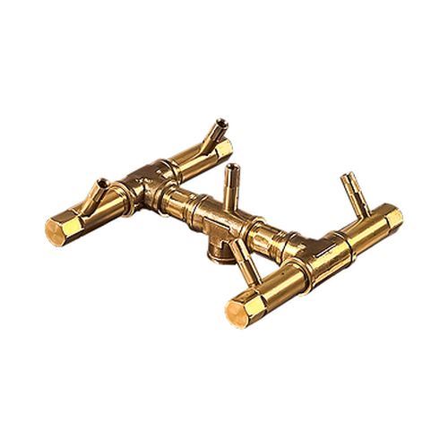 Photo of Original Crossfire Brass Burners - Outdoor Fire