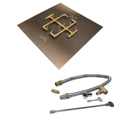 Photo of Square Crossfire Burner Kits - Outdoor Fire