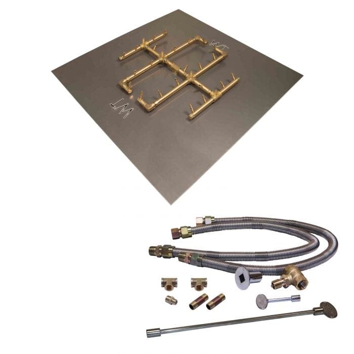 Photo of Square Crossfire Burner Kits - Outdoor Fire