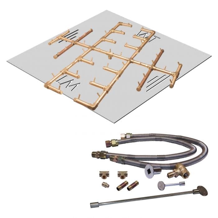 Photo of Square Crossfire Burner Kits - Outdoor Fire