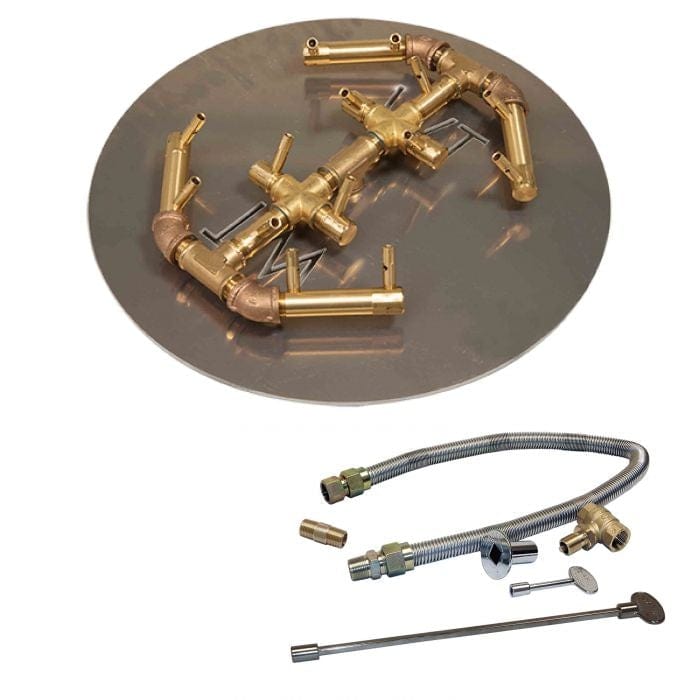 Photo of Octagonal Crossfire Burner Kits - Outdoor Fire