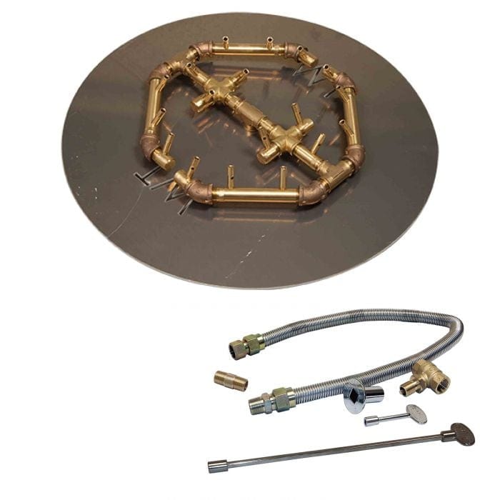 Photo of Octagonal Crossfire Burner Kits - Outdoor Fire