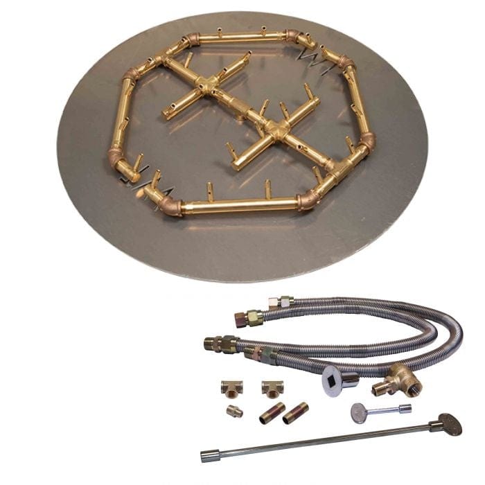 Photo of Octagonal Crossfire Burner Kits - Outdoor Fire