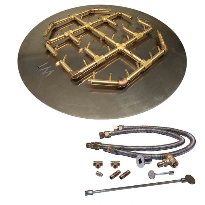 Photo of Octagonal Crossfire Burner Kits - Outdoor Fire