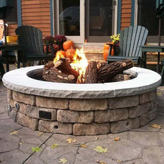 Photo of Circular Ready To Finish Fire Pit Kits - Outdoor Fire